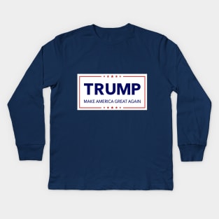 Donald Trump Kids Long Sleeve T-Shirt